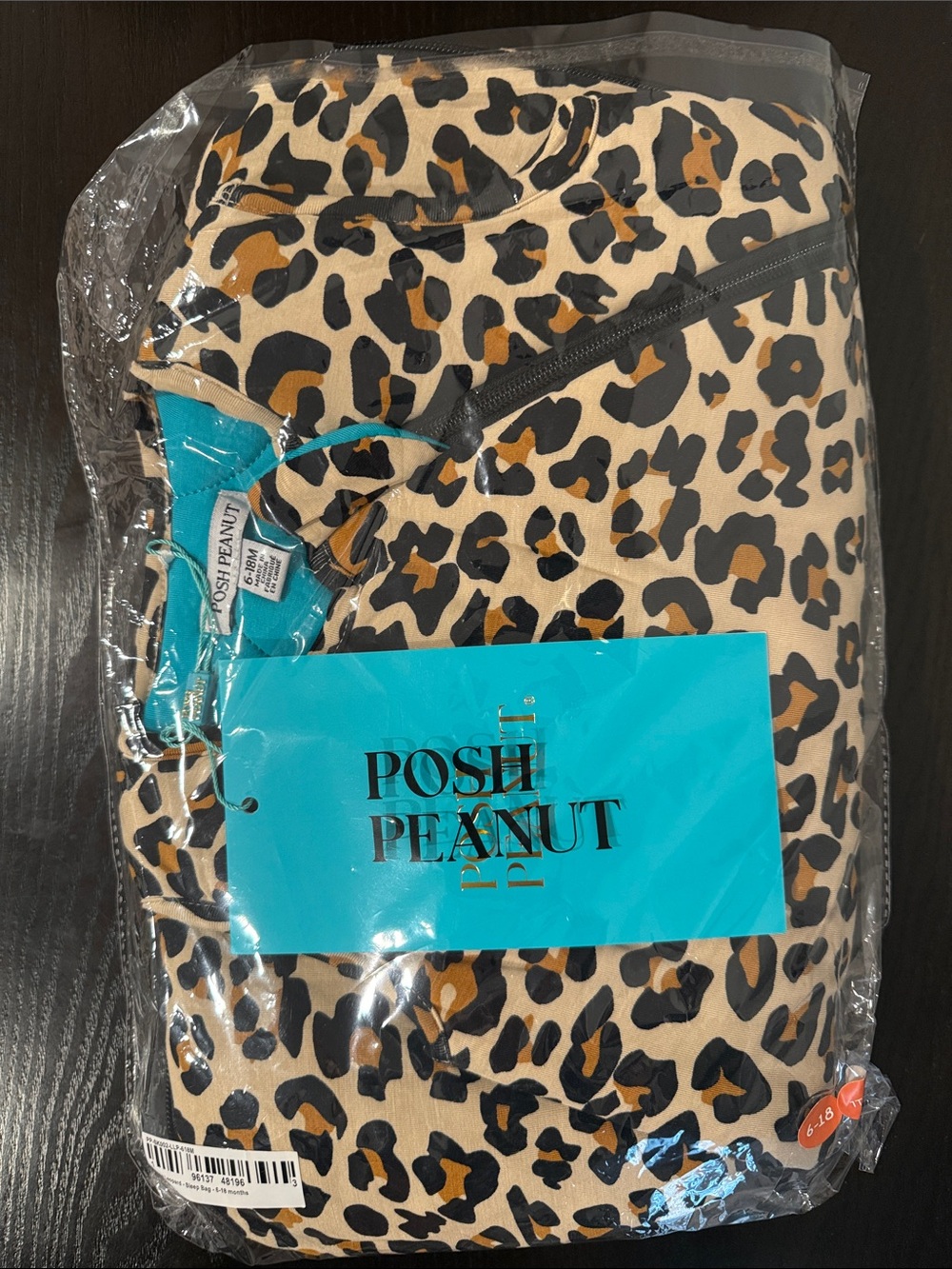 Posh Peanut Lana Leopard Sleep Bag 6-18 Months